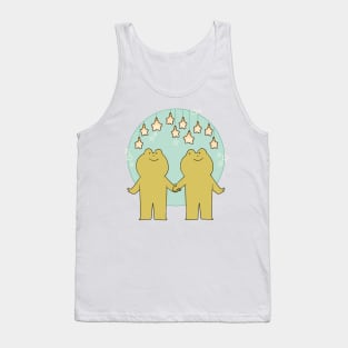 Festive twinkle froggies Tank Top